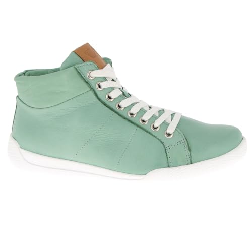 Charlotte of Sweden Damen Schnürer Sneaker, Peppermint/Brandy, 41 EU von Charlotte of Sweden