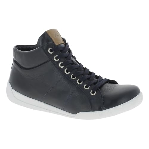 Charlotte of Sweden Damen Schnürer Sneaker, d.blau/Brandy, 39 EU von Charlotte of Sweden