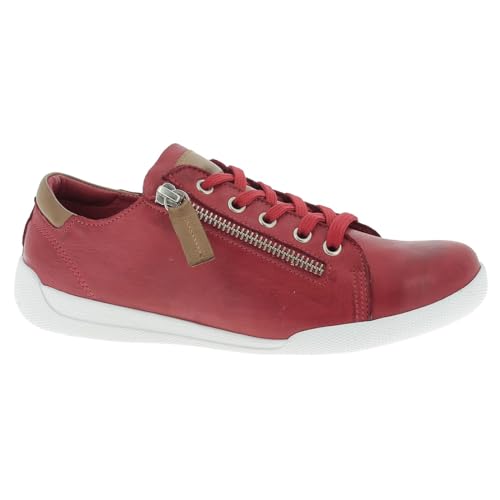 Charlotte of Sweden Damen Sneaker, Chili/Brandy, 41 EU von Charlotte of Sweden