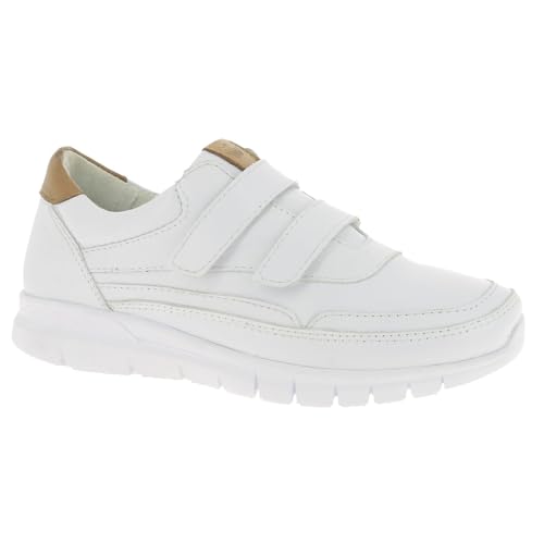 Charlotte of Sweden Damen Sneaker, weiß/Brandy, 36 EU von Charlotte of Sweden