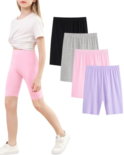 Chamri Mädchen Radlerhose Kurze Hose Shorts Sommerhose 4er-Pack Erfrischender Sommer 116-122 (Herstellergröße 120) von Charmi