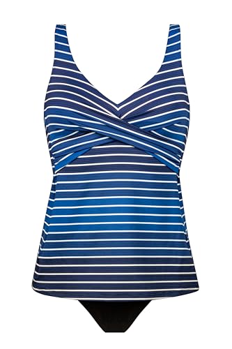 Charmline Tankini mit Softcups Blue-White 44 C von Charmline