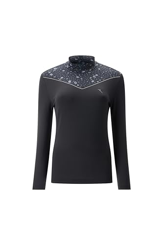 Chervò 65552-999 Tatum Rollkragenpullover Damen Black/Black Größe 12 Chervò 65552-999 Tatum Rollkragenpullover Damen Black/Black Größe 12 von Chervò