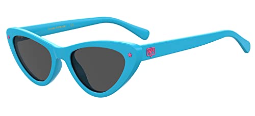 Chiara Ferragni Unisex Cf 7006/s Sunglasses, MVU/IR Azure, 53 von Chiara Ferragni