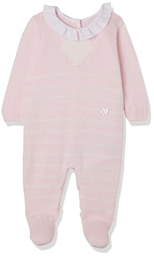 Chicco Baby-Mädchen Babyanzug MIT BEINÖFFNUNG (357) Kleinkind-Schlafanzge, gestreifte Rose, 3 Monate von Chicco