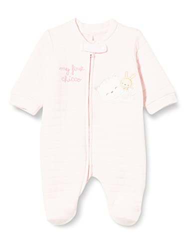 Chicco Baby-Mädchen Babyanzug MIT FRONTÖFFNUNG (393) Kleinkind-Schlafanzüge, Rose, 9 Monate von Chicco