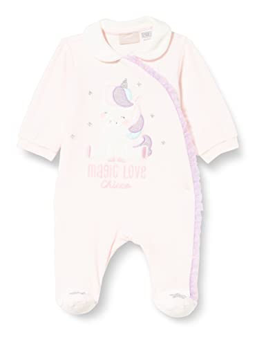 Chicco Baby-Mädchen Babyanzug mit Frontöffnung Kleinkind-Schlafanzge, Rose Und Lila, 9 Monate von Chicco