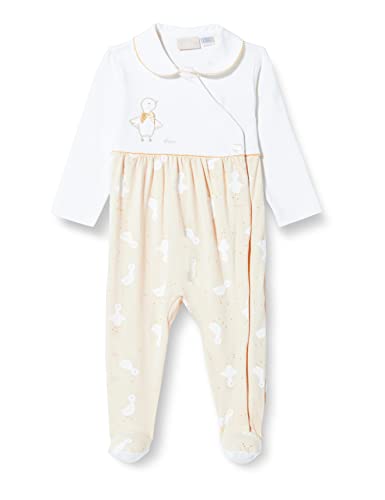Chicco Baby - Mädchen Jumpsuit mit Frontöffnung, Weiß (427), 0 Monate von Chicco