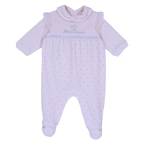 Chicco Baby-Mädchen Strampler mit Beinöffnung. Schlafanzug für Kinder und Babys, Rosa (793), 62 von Chicco