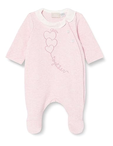 Chicco Baby-Mädchen Strampler mit Öffnung vorne. Schlafanzug für Kinder und Babys, Mittelgroße Rose, 0 Monate von Chicco