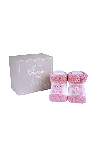 Chicco Packung Mit Booties, Socken Baby - Unisex, Rose, Einheitsgröße von Chicco