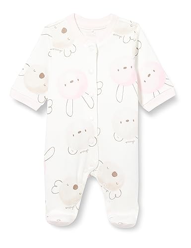 Chicco Unisex Baby Strampler mit Öffnung vorne Kleinkind-Schlafanzüge, Rosa Bedruckt, 62 von Chicco