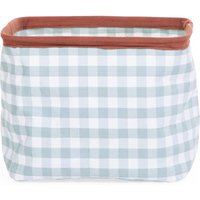 CHILDHOME Vichy Korb blau 25 x 20 x 20 cm von Childhome