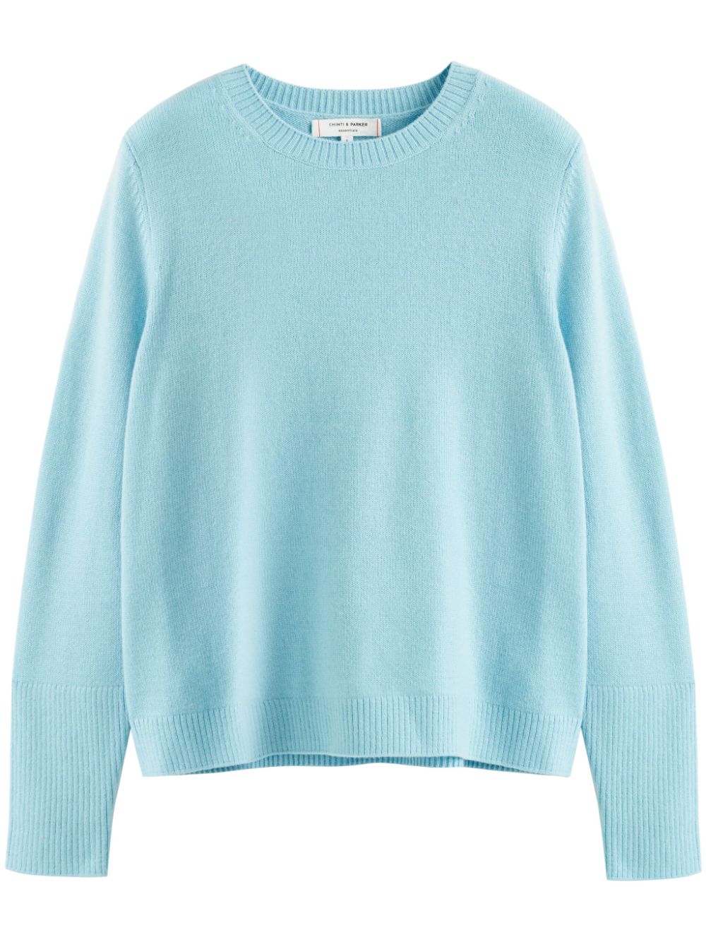 Chinti & Parker The Boxy Pullover aus Kaschmir - Blau von Chinti & Parker