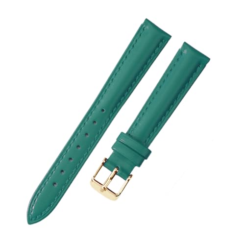 Chlikeyi Uhrenarmbänder Weiche Uhrenlederteile Grün Lila Königsblau Langlebig 10-24mm, Farbe 10, 18mm von Chlikeyi