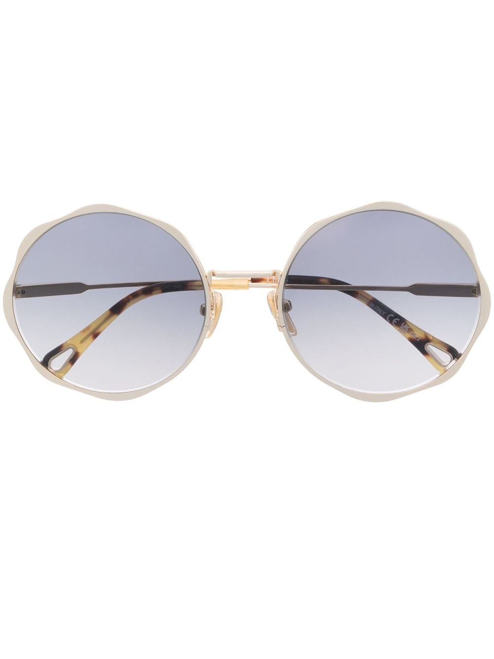 Chloé Eyewear Brille mit geometrischem Gestell - Gold von Chloé Eyewear