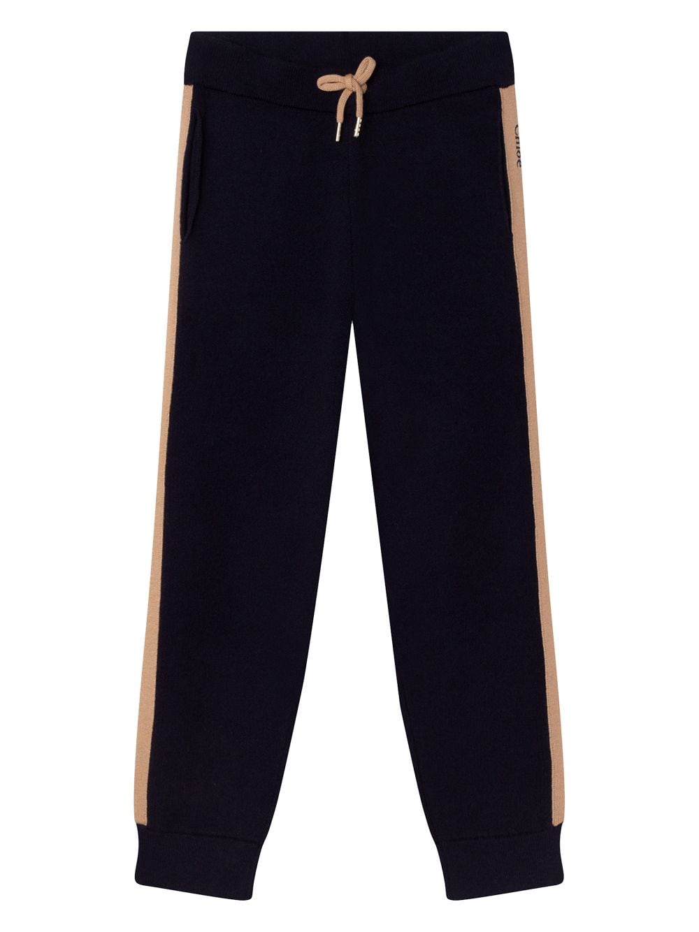 Chloé Kids Jogginghose mit Streifen - Blau von Chloé Kids