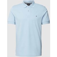 Christian Berg Men Poloshirt im unifarbenen Design in Bleu, Größe M von Christian Berg Men