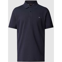 Christian Berg Men Poloshirt im unifarbenen Design in Marine, Größe S von Christian Berg Men