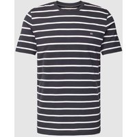 Christian Berg Men T-Shirt mit Streifenmuster in Marine, Größe XL von Christian Berg Men