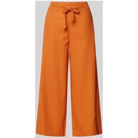 Christian Berg Woman Loose Fit Leinenculotte mit Tunnelzug in Terra, Größe 36 von Christian Berg Woman