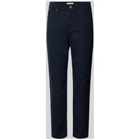 Christian Berg Woman Slim Fit Hose im 5-Pocket-Design in Dunkelblau, Größe 44/28 von Christian Berg Woman