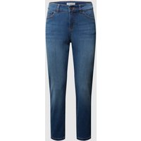 Christian Berg Woman Stone Washed Skinny Fit Jeans in Blau, Größe 34/30 von Christian Berg Woman