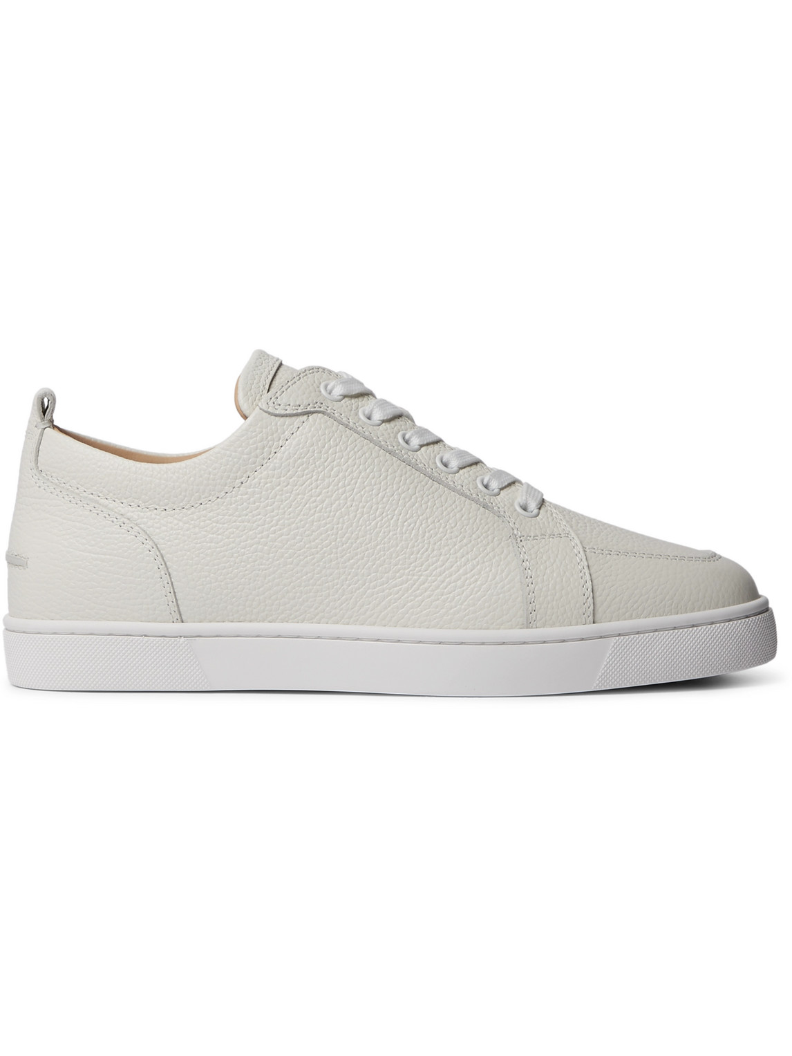 Christian Louboutin - Rantulow Full-Grain Leather Sneakers - Men - Neutrals - EU 42.5 von Christian Louboutin