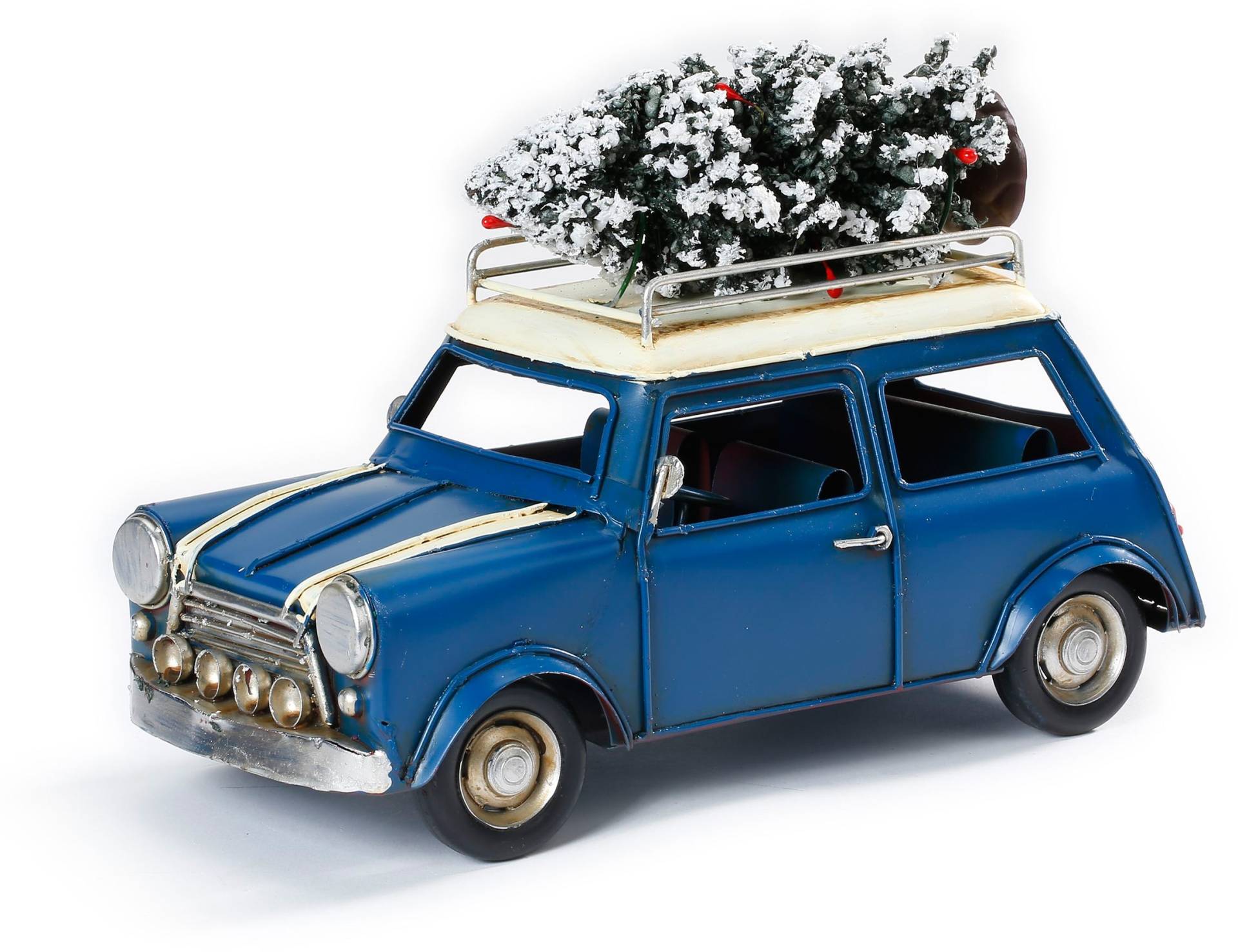 CHRISTMAS GOODS by Inge Weihnachtsfigur "Auto mit Baum, Weihnachtsdeko", im sportlichen Look, Höhe ca. 18 cm CHRISTMAS GOODS by Inge Weihnachtsfigur "Auto mit Baum, Weihnachtsdeko", im sportlichen Look, Höhe ca. 18 cm von Christmas Goods By Inge