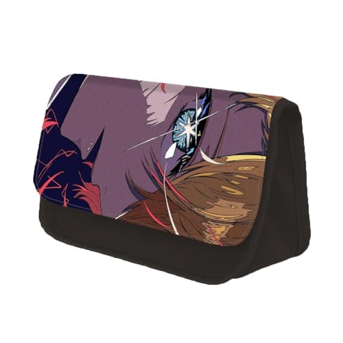 Chukamalilayi Oshi No Ko Federmäppchen, Cartoon-Druck, Hoshino Ai, Hoshino, Rubi, Anime, Cosplay, Stiftebox, Organizer, Schreibwaren-Tasche, Federmäppchen für Studenten, Mädchen, Jungen, Typ10, Casual von Chukamalilayi