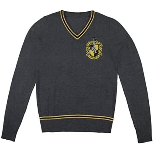 Cinereplicas Harry Potter - Hogwarts Pullover Hufflepuff - XL - Offizielle Lizenz von Cinereplicas