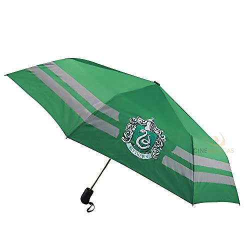 Cinereplicas Harry Potter - Regenschirm Slytherin - Offizielle Lizenz von Cinereplicas