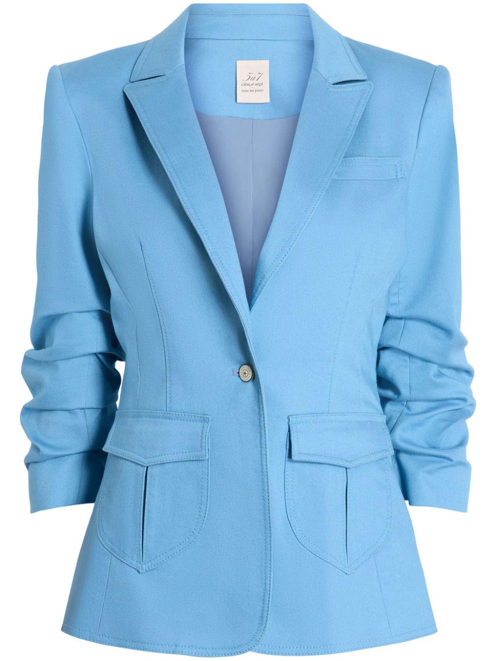 Cinq A Sept Einreihiger Blazer - Blau von Cinq A Sept