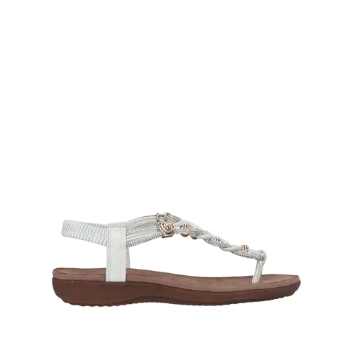 Cinzia Soft - Flip-Flops Weiß Art. MCA1037 001, Weiß, 37 EU von Cinzia Soft