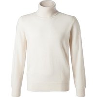 Cipriani Herren Rollkragenpullover weiß Kaschmir unifarben von Cipriani