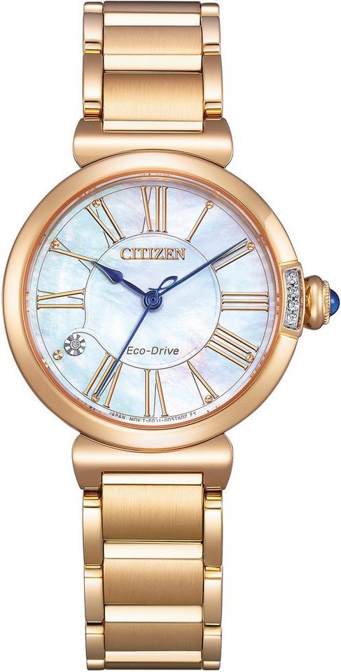 Citizen Solaruhr EM1063-89D, Armbanduhr, Damenuhr von Citizen