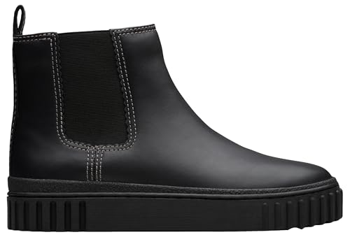 Clarks Damen Mayhill Top Chelsea-Stiefel, Schwarzes Leder, 36 EU Clarks Damen Mayhill Top Chelsea-Stiefel, Schwarzes Leder, 36 EU von Clarks