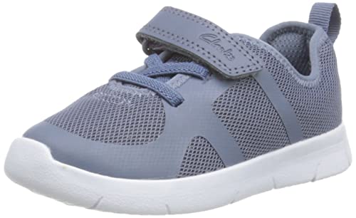 Clarks Baby-Jungen Ath Flux K Sneaker, Light Blue, 25.5 EU von Clarks