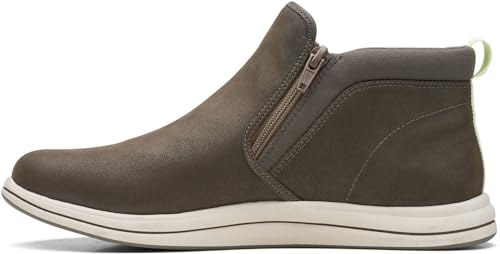 Clarks Breeze Clover Damen-Stiefelette, Dark Olive, 38 EU Weit Clarks Breeze Clover Damen-Stiefelette, Dark Olive, 38 EU Weit von Clarks