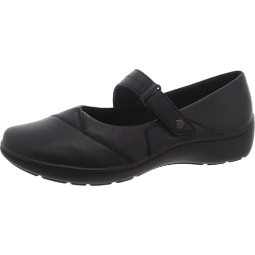 Clarks - - Cora Gema Schuhe für Damen, Kolorit Black Leather, Größe: 41.5 EU Weit Clarks - - Cora Gema Schuhe für Damen, Kolorit Black Leather, Größe: 41.5 EU Weit von Clarks