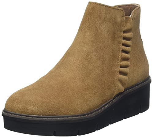 Clarks Damen Airabell Vibe Chelsea-Stiefel, Dark Khaki Suede, 35 EU von Clarks