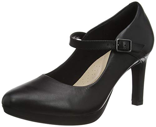 Clarks Damen Ambyr Shine Pumpe, Black Leather,37.5 EU Clarks Damen Ambyr Shine Pumpe, Black Leather,37.5 EU von Clarks