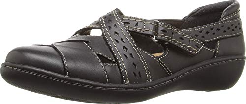 Clarks Damen Ashland Spin Q Slipper, schwarz, 38 EU Clarks Damen Ashland Spin Q Slipper, schwarz, 38 EU von Clarks