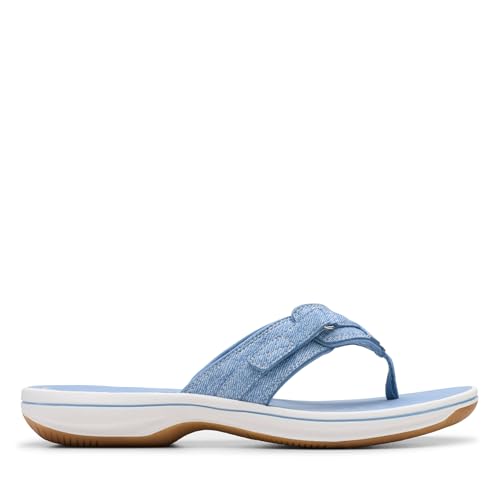 Clarks Damen Brinkley Sea Flipflop, Denim Blue Int, 41 EU Clarks Damen Brinkley Sea Flipflop, Denim Blue Int, 41 EU von Clarks
