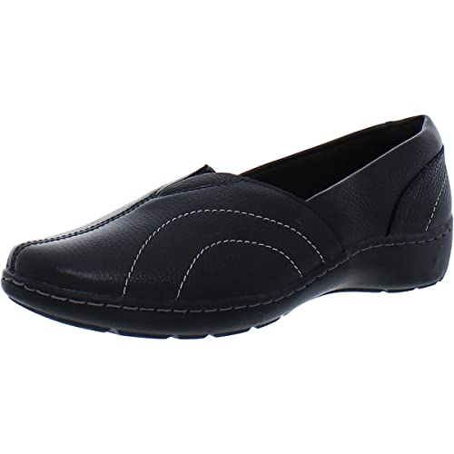 Clarks Damen Cora Meadow Slipper, Schwarz Leder, 41 EU Clarks Damen Cora Meadow Slipper, Schwarz Leder, 41 EU von Clarks