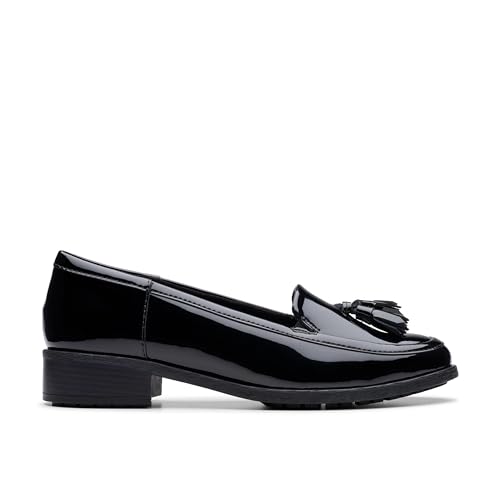 Clarks Damen Havisham Edge Slipper, Black Pat, 37.5 EU Clarks Damen Havisham Edge Slipper, Black Pat, 37.5 EU von Clarks