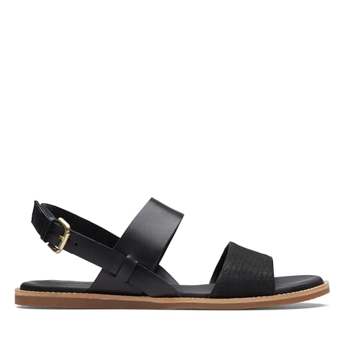 Clarks Damen Karsea Strap Sandal, Black Combi, 38 EU Clarks Damen Karsea Strap Sandal, Black Combi, 38 EU von Clarks