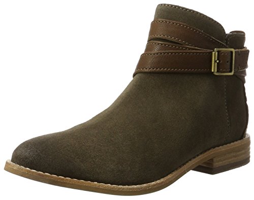 Clarks Damen Maypearl Edie Chelsea Boots, Grün (Olive), 40 EU von Clarks