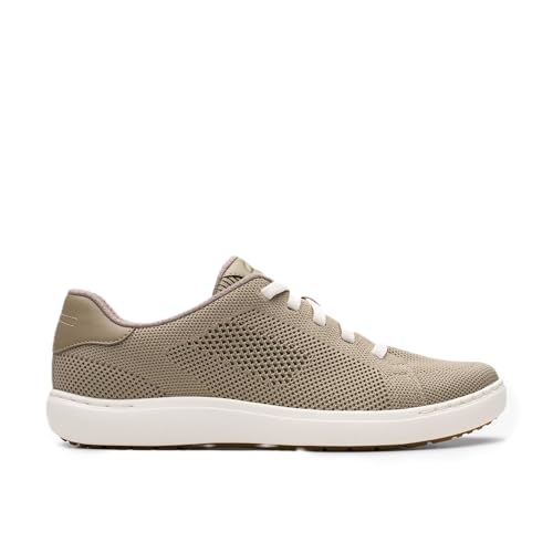 Clarks Damen Nalle Lace Sneaker, Stein, Strick, 12 Clarks Damen Nalle Lace Sneaker, Stein, Strick, 12 von Clarks