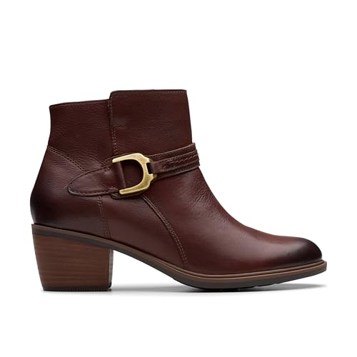 Clarks Damen Neva-Schnalle Springerstiefel, British Tan, 35.5 EU Clarks Damen Neva-Schnalle Springerstiefel, British Tan, 35.5 EU von Clarks